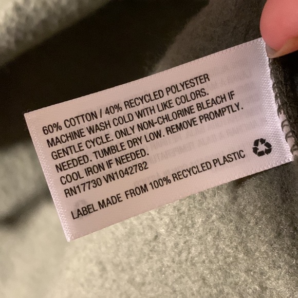 Juniors Wild Fable Green Long Sleeve Hooded Crop Top Sweatshirt Hoodie Pullover - Picture 5 of 6